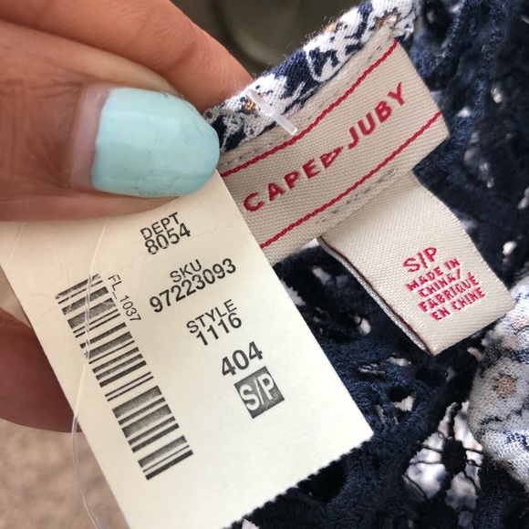 NWT Cape Juby Floral Print Romper Size S - Picture 6 of 6